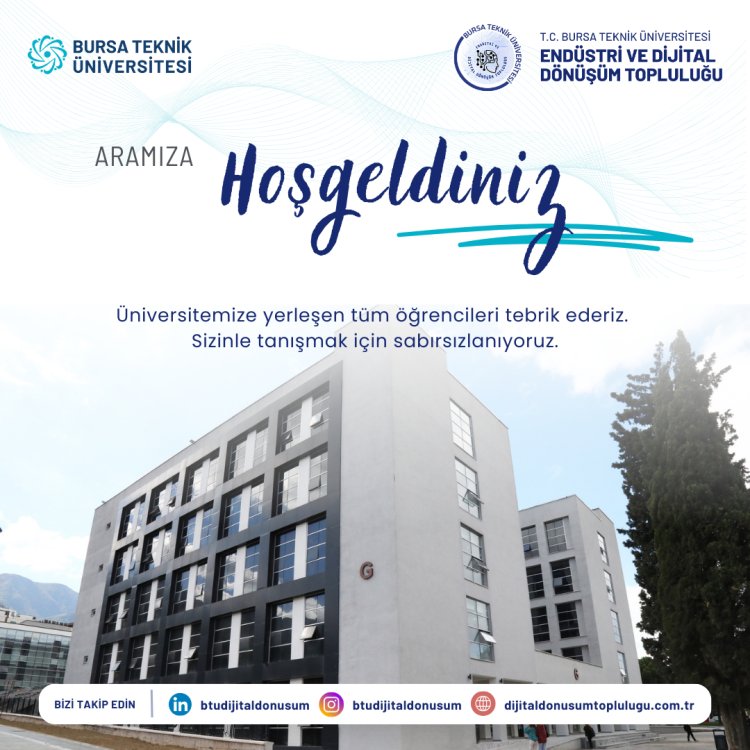 Üniversitemize Hoşgeldiniz!