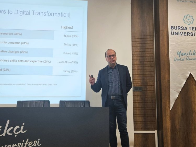 BTÜ’de “Dijital Dönüşüm ve ERP” Etkinliği Yoğun İlgi Gördü